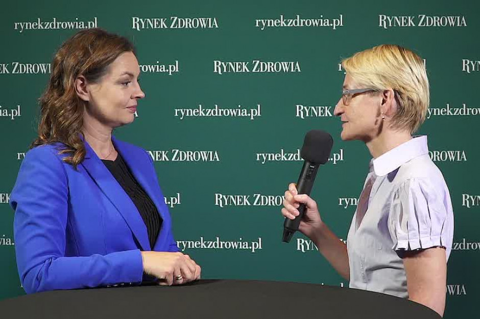 Katarzyna Dubno w rozmowie z Rynkiem Zdrowia; FOT. PTWP Katarzyna Dubno: oczekujemy spójnej strategii państwa wobec branży farmaceutycznej