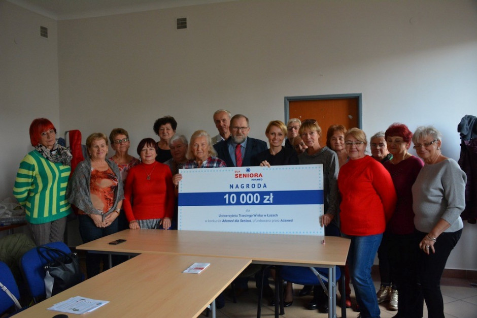 Fot. Adamed (materialy prasowe) Zwycięskie projekty w konkursie „Adamed dla Seniora” otrzymały dofinansowanie