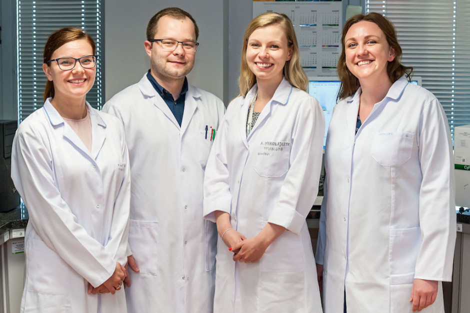 Zespół Biobanku UMW; FOT. Matriały prasowe Wrocław: Biobank UMW otrzymał nagrodą specjalną w konkursie LUMEN 2019