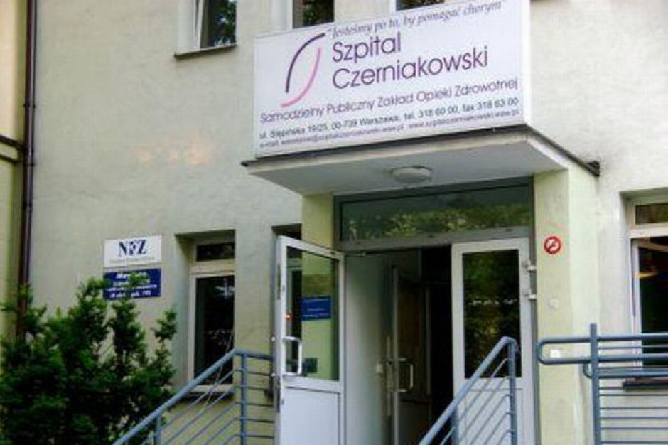 Z taką decyzją nie zgadzają się pracownicy Szpitala Czerniakowskiego Fot. Archiwum Warszawa: Szpital Czerniakowski przejęty przez Szpital Solec? Jest apel do prezydenta stolicy