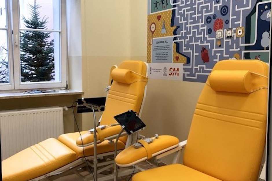 Sala podań leków dla pacjentów z SM; FOT. Materiały prasowe Łódź: otwarto edukacyjną salę podań dla pacjentów ze stwardnieniem rozsianym