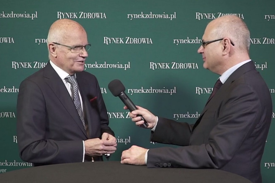 Robert Mołdach w rozmowie z Rynkiem Zdrowia; FOT. PTWP Na ochronę zdrowia trzeba patrzeć z perspektywy zarządzania państwem