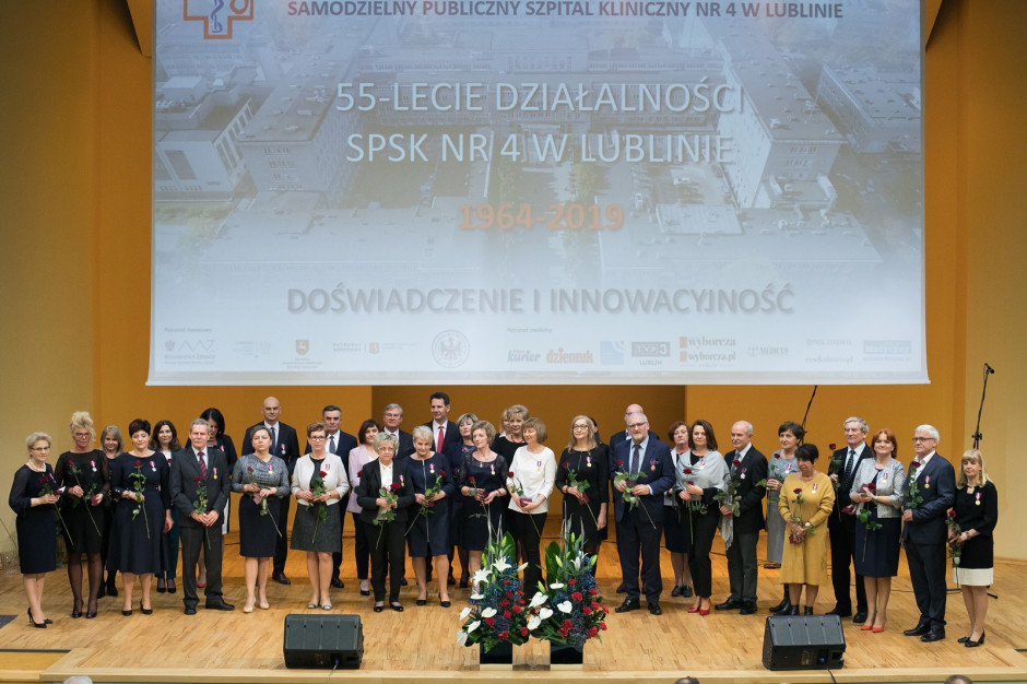 Jubileusz SPSK nr 4 w Lublinie. Fot. materiały prasowe Lublin: szpital kliniczny obchodzi 55-lecie