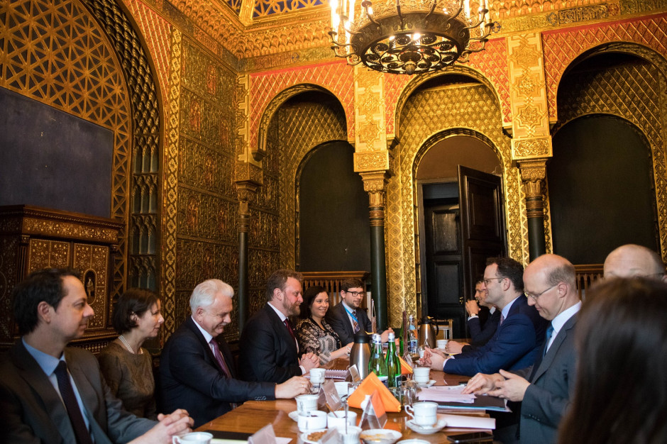Fot. MZ MZ: spotkanie ministrów zdrowia Polski i Niemiec