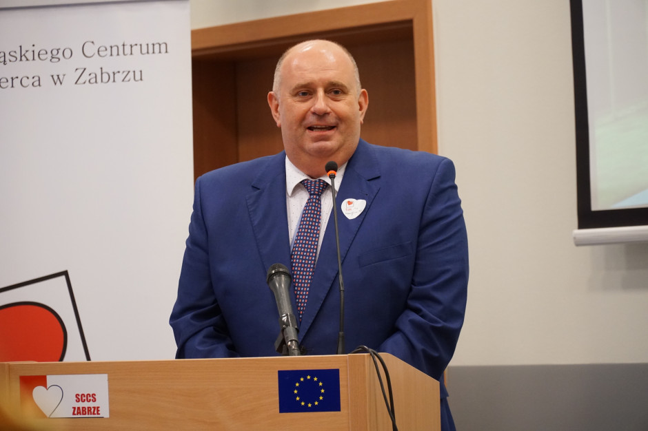 Prof. Piotr Przybyłowski, wicedyrektor Śląskiego Centrum Chorób Serca - jednego z czołowych w Polsce ośrodków transplantacyjnych. Fot. PTWP W 2019 r. przeszczepiono w Polsce 1482 narządy, a od 1966 r. było ich...