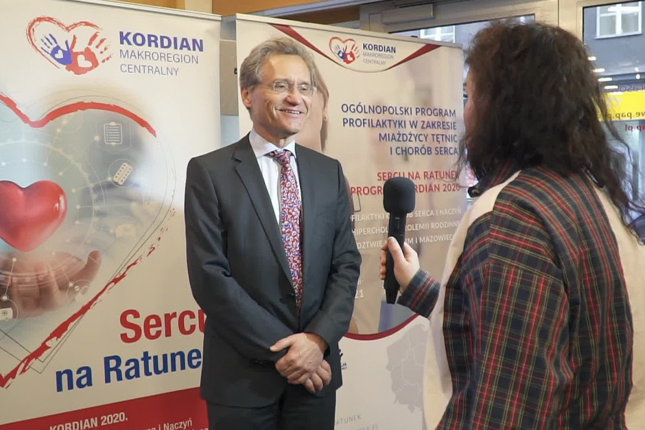 Prof. Zbigniew Gaciongw rozmowie z Rynkiem Zdrowia; FOT. PTWP Najczęściej występującą chorobą genetyczną jest hipercholesterolemia rodzinna