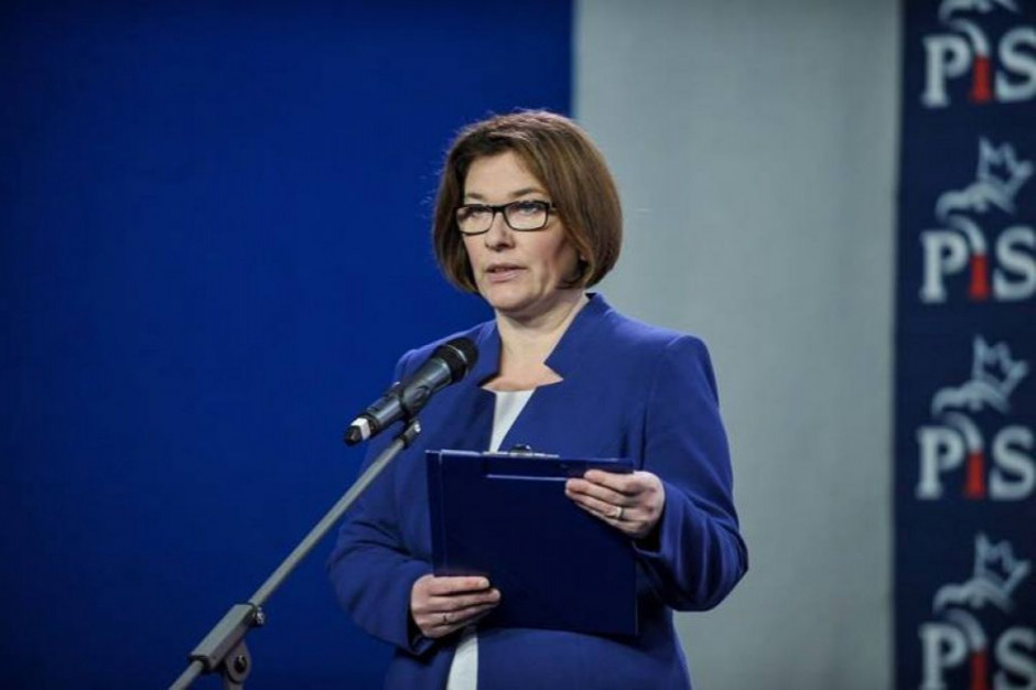 Beata Mazurek. Fot. Facebook. Beata Mazurek o Kosiniaku-Kamyszu i wydatkach na onkologię