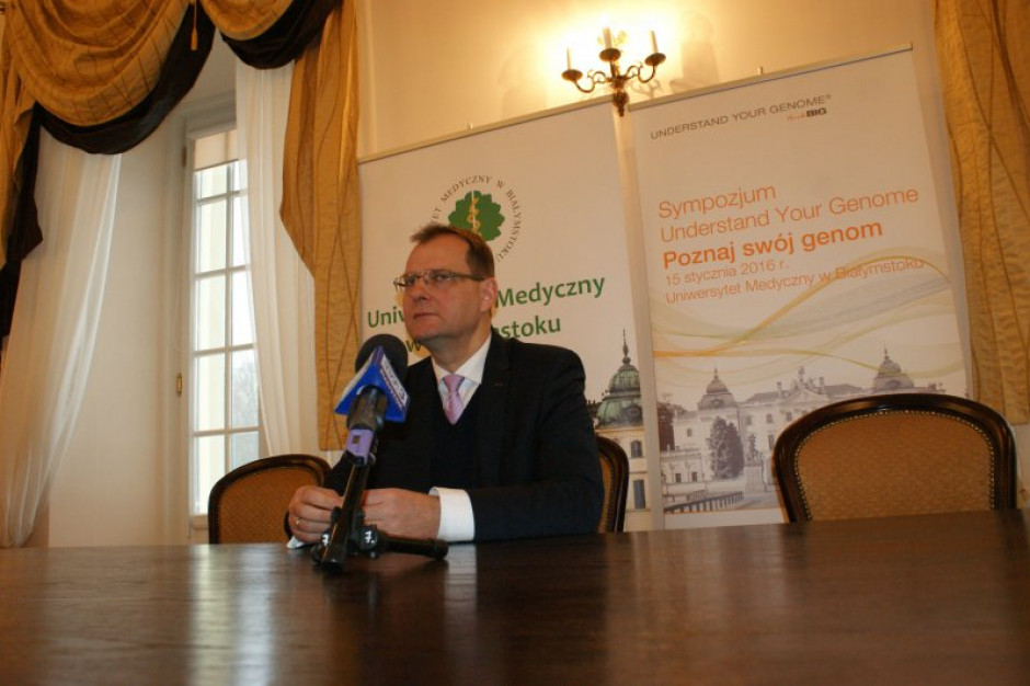 Prof. Adam Krętowski, rektor Uniwersytetu Medycznego w Białymstoku; FOT. UMB Białystok: prof. Adam Krętowski ponownie został rektorem Uniwersytetu Medycznego