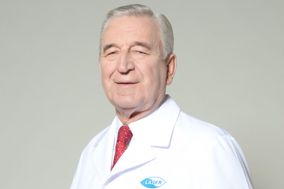 Prof. Jerzy Szaflik; FOT. Materiały prasowe Prof. Szaflik: wirusem SARS-CoV-2 możemy zarazić się poprzez potarcie oka