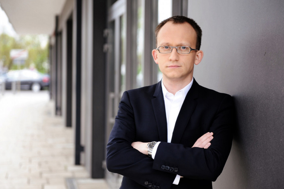 Jakub Dzik, wiceprezes Impel SA; FOT. PTWP Jakub Dzik: wspólnie ze szpitalami szukamy formuły działania w tym trudnym okresie