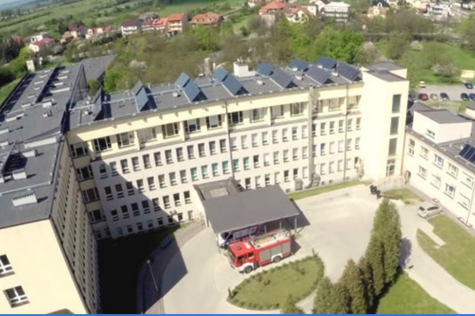 Szpital w Busku - Zdroju; FOT. szpitalbusko.pl Busko-Zdrój: zarząd szpitala zdecydował o utworzeniu izolatek na geriatrii i internie