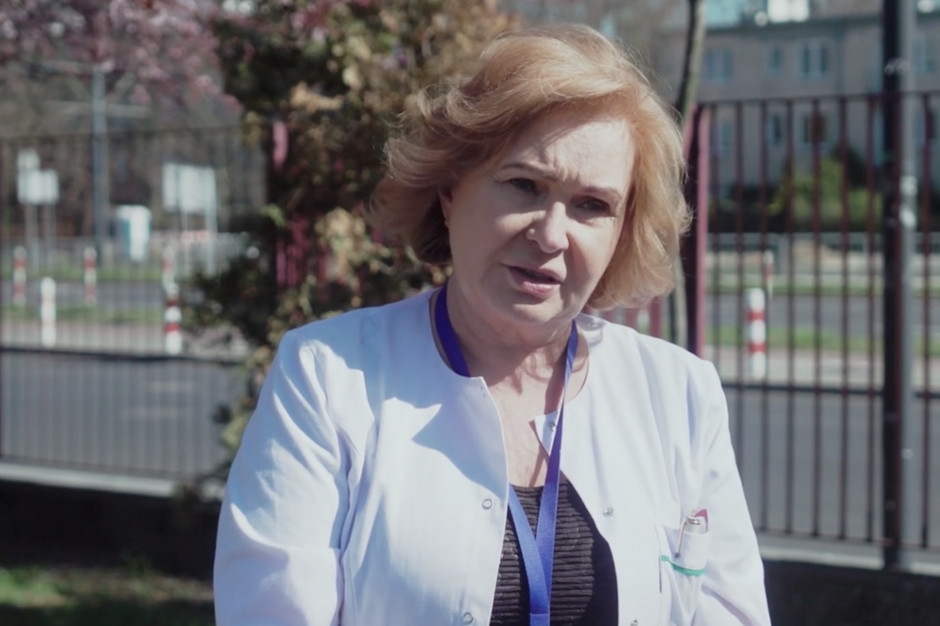 Prof. Grażyna Rydzewska; FOT. PTWP Prof. Rydzewska o zaleceniach dla pacjentów z NChZJ w czasie pandemii COVID-19