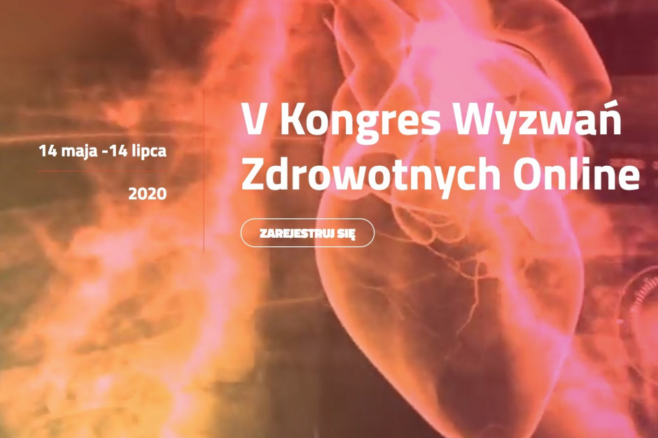 Trwa V Kongres Wyzwań Zdrowotnych Online (HCC Online); FOT. PTWP HCC Online: tu znajdziesz relacje i retransmisje wszystkich zdalnych sesji