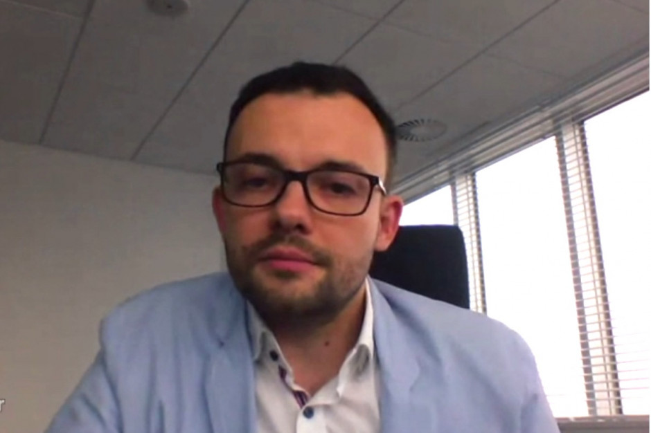 Radosław Sierpiński w rozmowie online z Rynkiem Zdrowia; FOT. PTWP Prezes ABM: w Polsce powstanie sieć modelowych ośrodków badań klinicznych