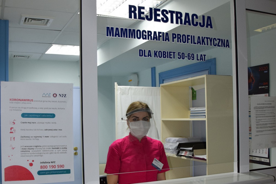 Na bezpłatne badanie mammograficzne i cytologiczne można się umówić telefonicznie. Fot. Świętokrzyskie Centrum Onkologii Kielce: centrum onkologii wznawia profilaktyczne mammografię i cytologię