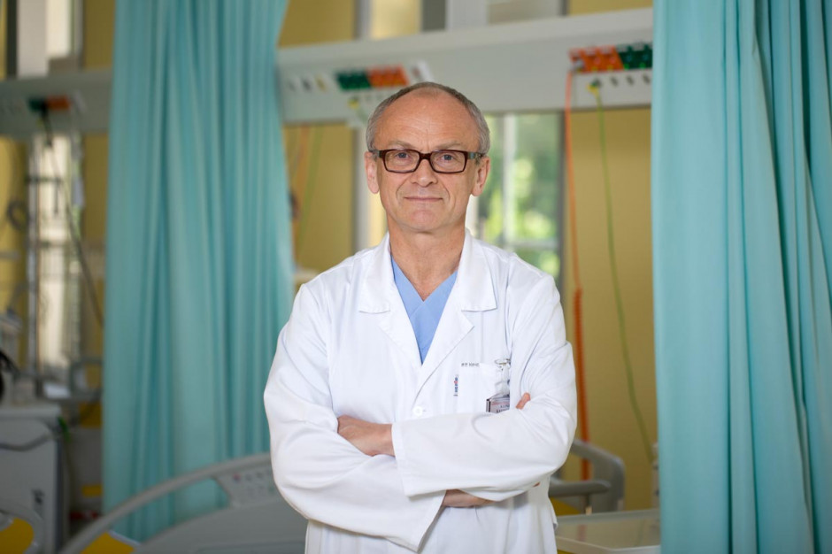 Na zdjęciu: prof. Piotr Ponikowski; FOTO: PTWP Uniwersytet Medyczny we Wrocławiu będzie szkolił pielęgniarki niewydolności serca