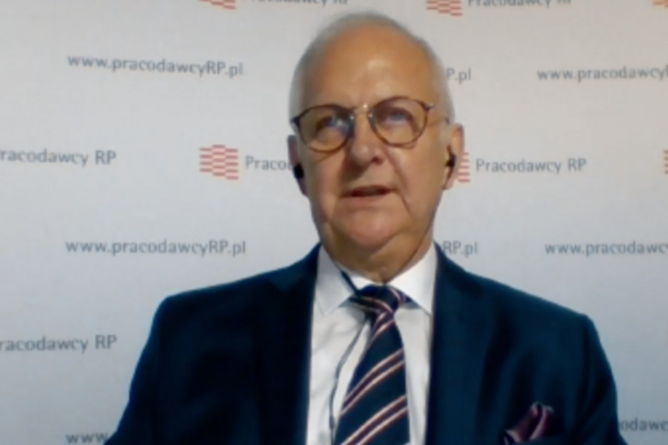 Andrzej Mądrala, wiceprezydent Pracodawców RP na V Kongresie Wyzwań Zdrowotnych Online: - Dobrowolne ubezpieczenia nawet bez wsparcia ze strony decydentów istnieją i będą się rozwijać. Fot. PTWP V Kongres Wyzwań Zdrowotnych: potrzebujemy dobrowolnych ubezpieczeń zdrowotnych