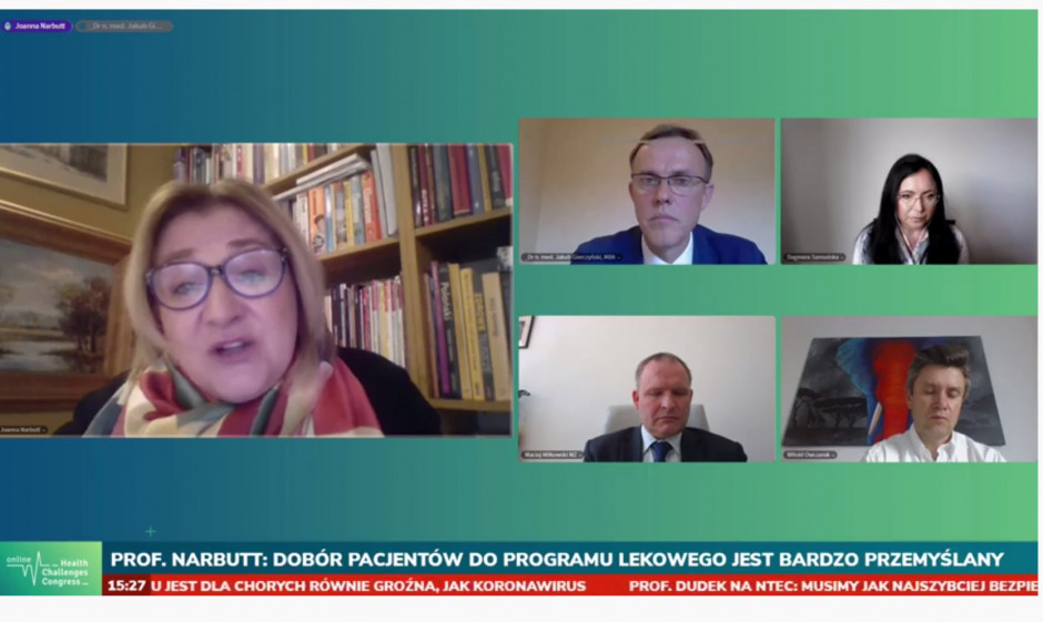 Prof. Narbutt na HCC Online: nowe leki dają dłuższy okres remisji łuszczycy