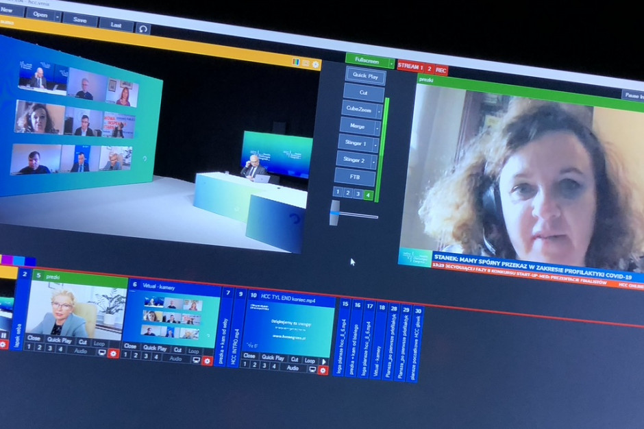 - Medycyna pracy wchodzi w nową erę - podkreślała Anna Rulkiewicz. Fot. PTWP Anna Rulkiewicz na HCC Online: pracodawcy w dobie pandemii mają dużą rolę do odegrania