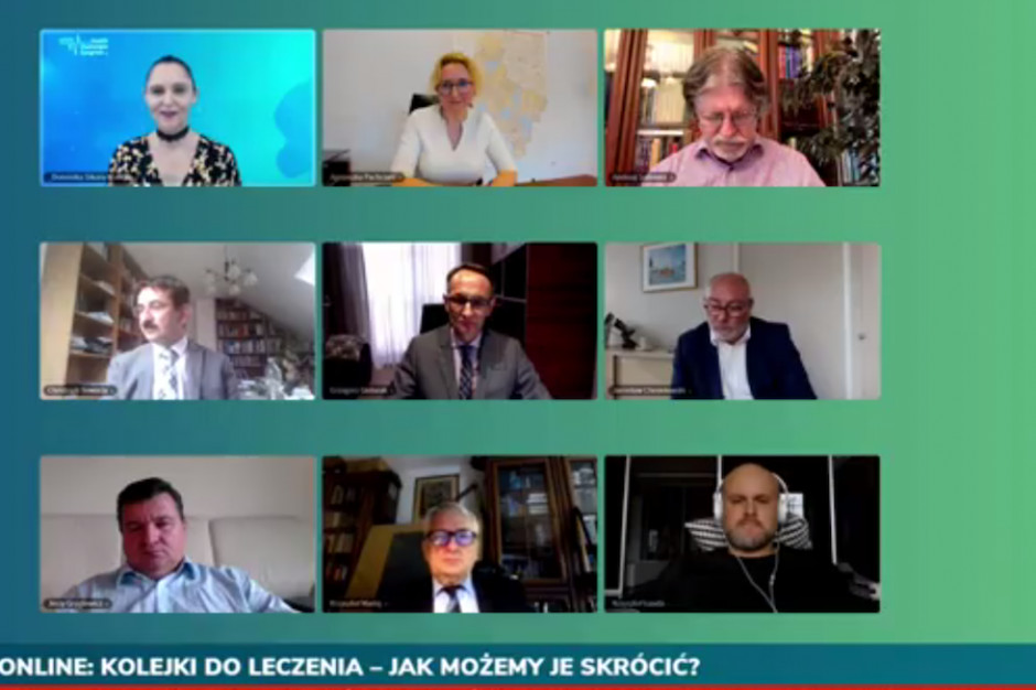 HCC Online - sesja o kolejkach do leczenia; FOT. PTWP HCC Online: zobacz retransmisję zdalnej debaty o kolejkach do leczenia