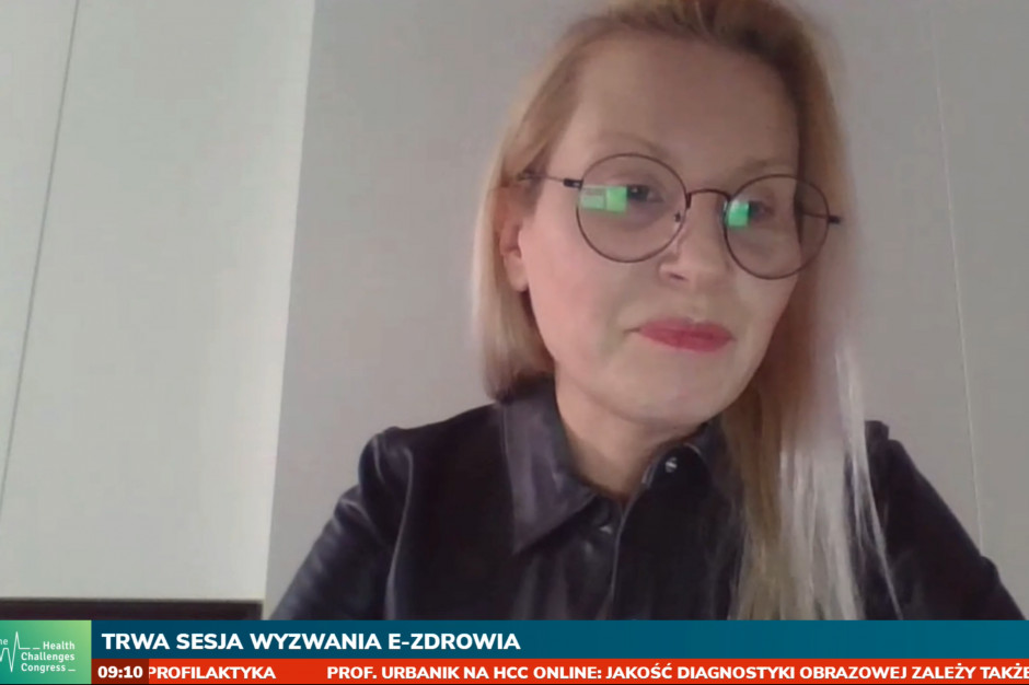 Agnieszka Kister, dyrektor Centrum e-Zdrowie (dawniej CSIOZ). Fot. PTWP Agnieszka Kister na HCC Online: informatyzacja ochrony zdrowia nieuchronnie przyspiesza