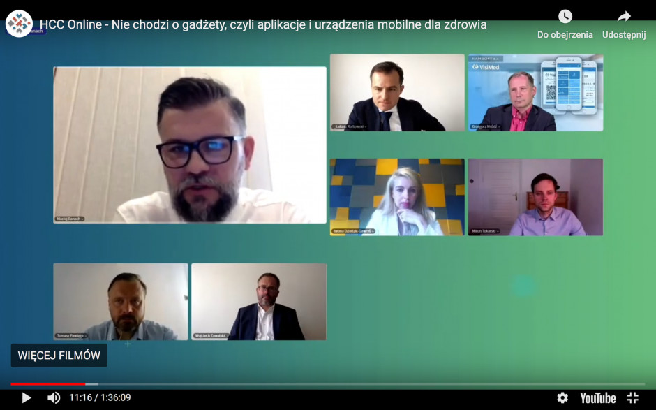 Prof. Banach na HCC: aplikacje mHealth będą oceniane merytorycznie w ramach think tanku