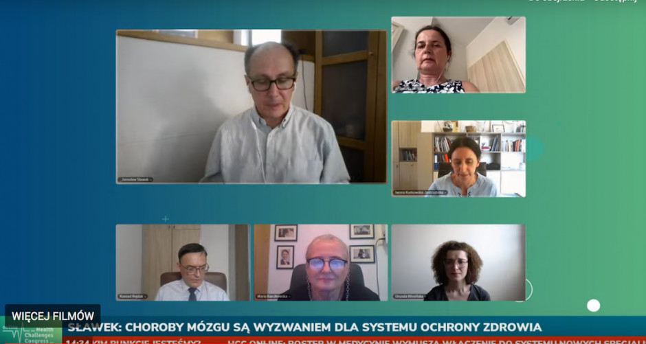 Prof. Sławek na HCC Online: państwo powinno mieć strategię dla neurologii