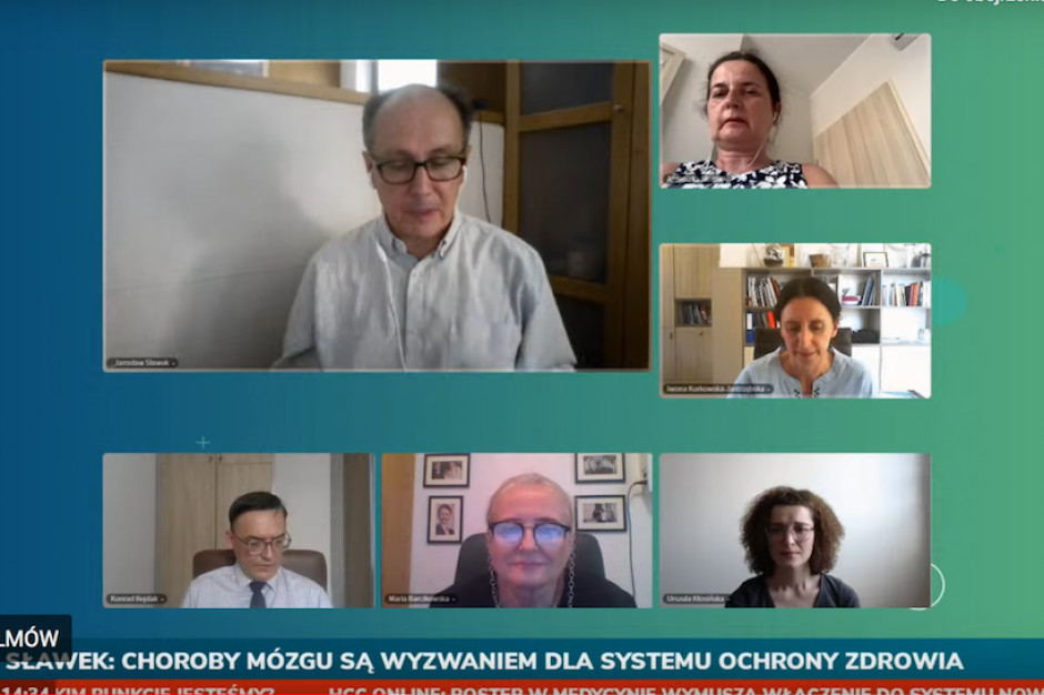 Problemy się mnożą, a Polska nie wydaje się być na nie przygotowana - mówił prof. Sławek Fot. PTWP Prof. Sławek na HCC Online: państwo powinno mieć strategię dla neurologii