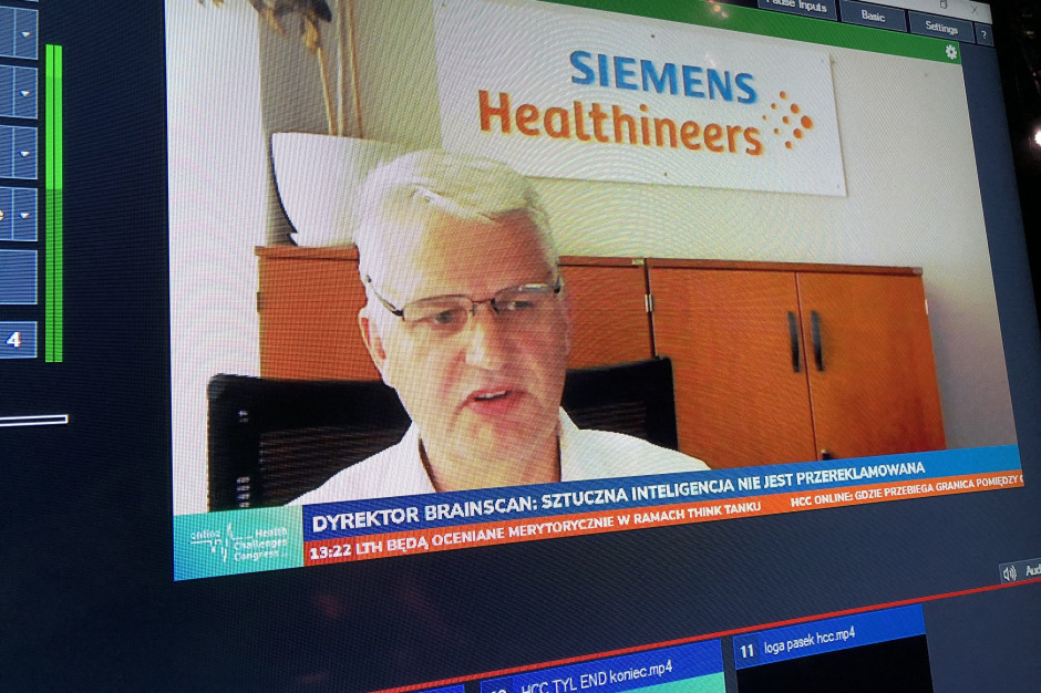 Jak wskazał Marek Witulski, szef działów Diagnostic Imaging i Advanced Therapy w Siemens Healthcare jest wiele barier, które towarzyszą rozwojowi sztucznej inteligencji w medycynie. Fot. PTWP HCC Online: sztuczna inteligencja coraz śmielej wkracza do medycyny