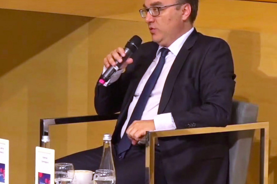 Na zdjęciu: doc. Jerzy Jaroszewicz ze Szpitala Specjalistycznego w Bytomiu; FOTO: PTWP Jaroszewicz: 100 proc. przyjmowanych pacjentów trafia pod tlen, 20 proc. umiera