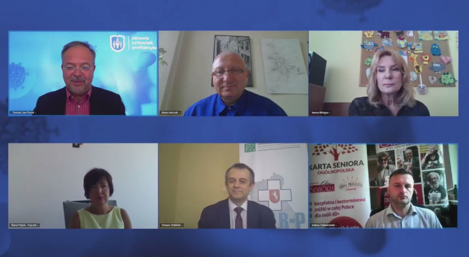 Podczas debaty online o profilaktyce chorób zakaźnych wśród seniorów w dobie pandemii; FOT. PTWP Pneumokoki i grypa głównymi priorytetami w profilaktyce chorób zakaźnych wśród seniorów - retransmisja