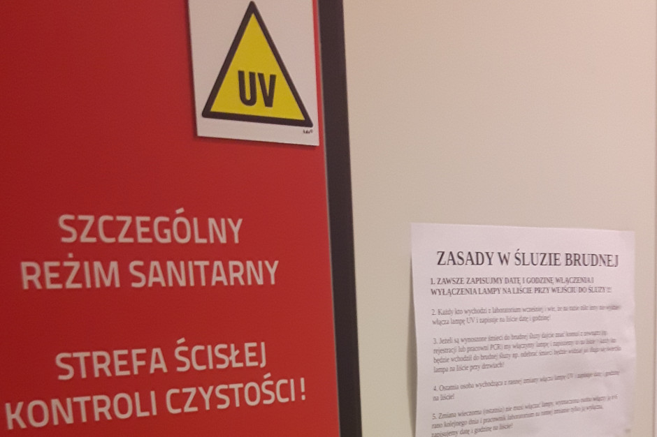 Fot. Gyncentrum/PTWP MZ: ponad 21 tys. testów w kierunku SARS-CoV-2 w ciągu doby