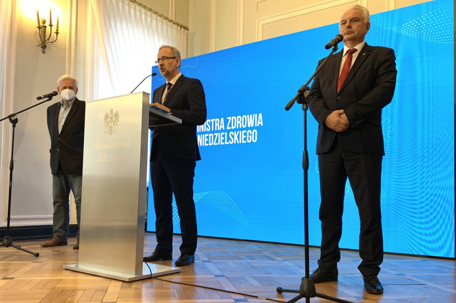 Fot. Twitter/MZ Wiceminister Kraska: zwiększenie liczby łóżek dotyczy głównie poziomu drugiego, czyli miejsc, gdzie...