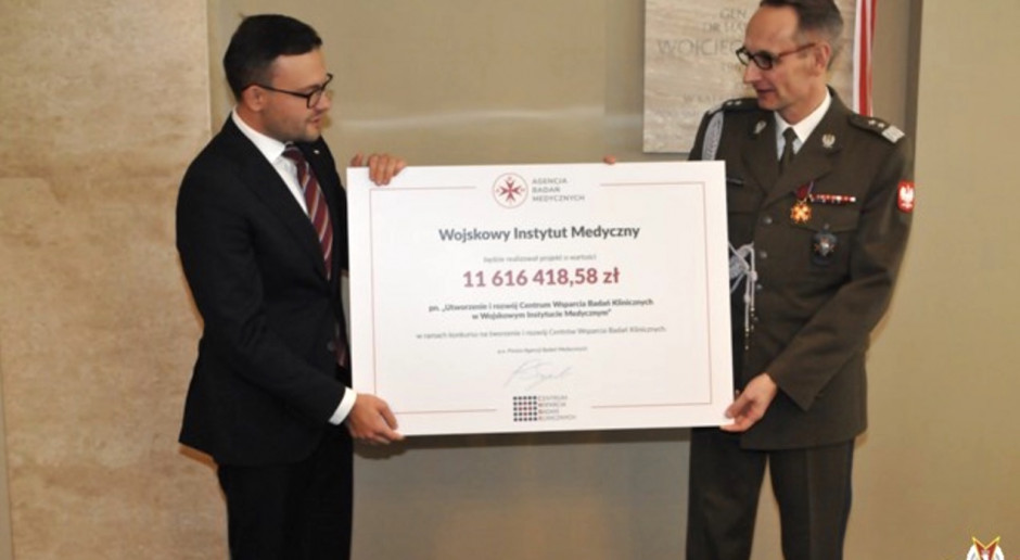 Warszawa: WIM otrzymał 11,6 mln zł na stworzenie Centrum Wsparcia Badań Klinicznych