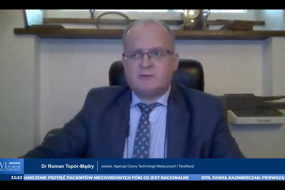 Dr Roman Topór-Mądry: - Widać postęp badań naukowych, które poszerzają naszą wiedzę o Covid-19. Fot. PTWP Epidemia Covid-19: trudno ją powstrzymać, ale wiemy o niej coraz więcej