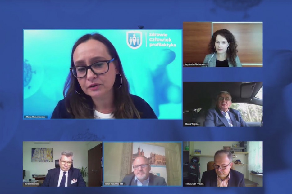 FOT. Screen/PTWP Profilaktyka chorób zakaźnych to dobra praktyka CSR - retransmisja debaty online