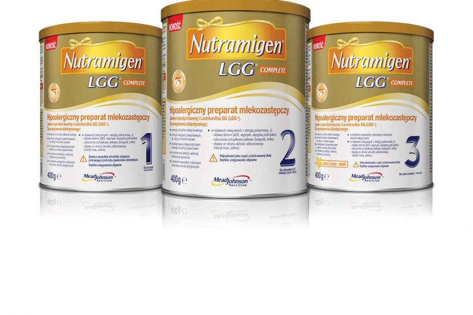 FOT. Materiały prasowe Nowa linia NUTRAMIGEN LGG Complete refundowana od 1 listopada