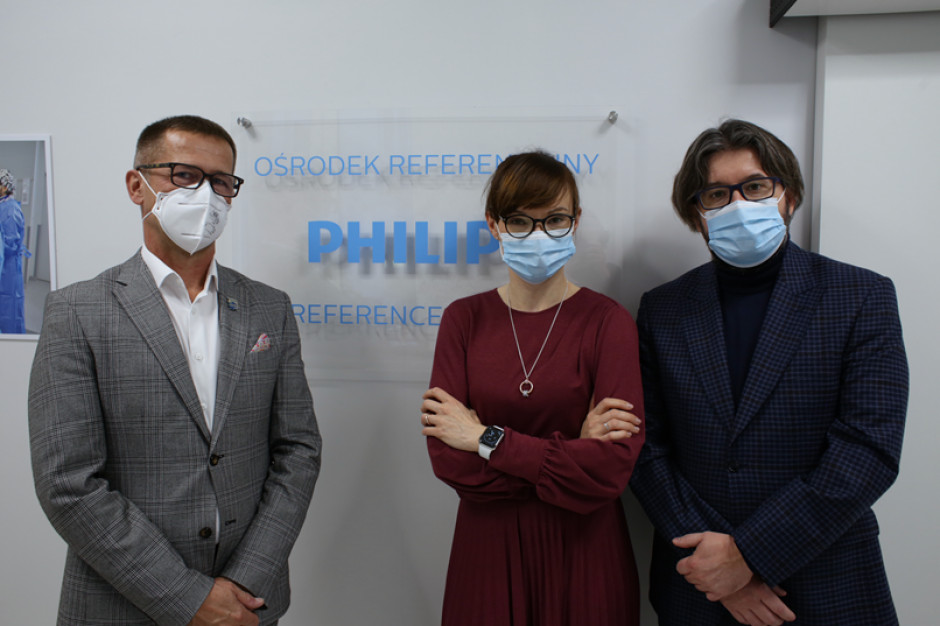 Po podpisaniu umowy między firmą Philips i Kliniką Flebologi; FOT. Materiały prasowe Klinika Flebologii w Warszawie nowym Centrum Referencyjnym Philips