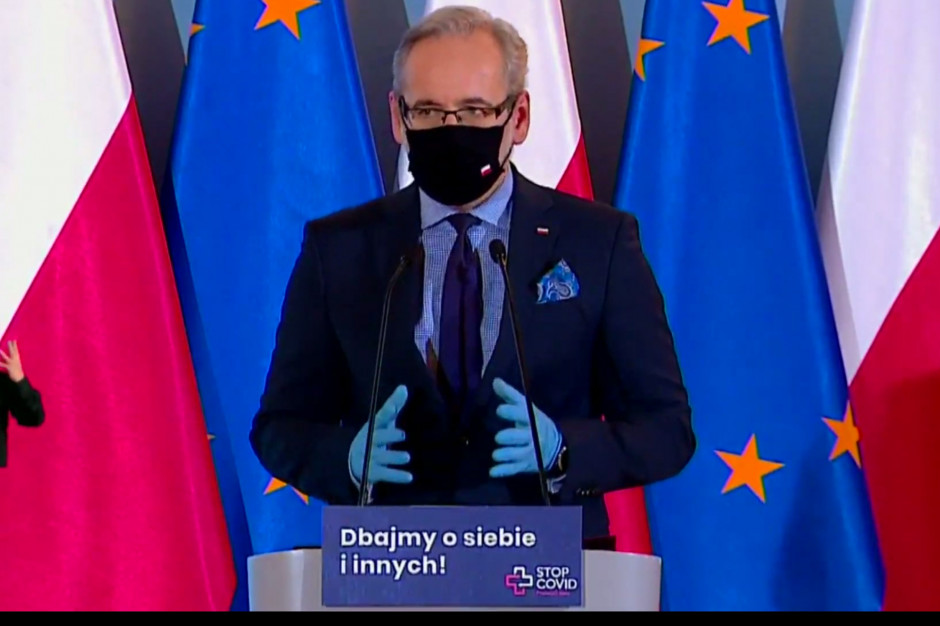 Minister zdrowia Adam Niedzielski na konferencji prasowej, 30 października br.; FOT. Screen/PTWP Minister zdrowia: będzie większa dostępność testów antygenowych, kwarantanna bez telefonu z sanepidu