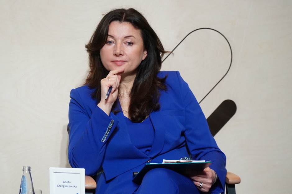 Aneta Grzegorzewska, dyrektor ds. korporacyjnych i relacji zewnętrznych Gedeon Richter; FOT. PTWP Producenci leków potrzebują warunków do rozwoju, a nie deklaracji i obietnic