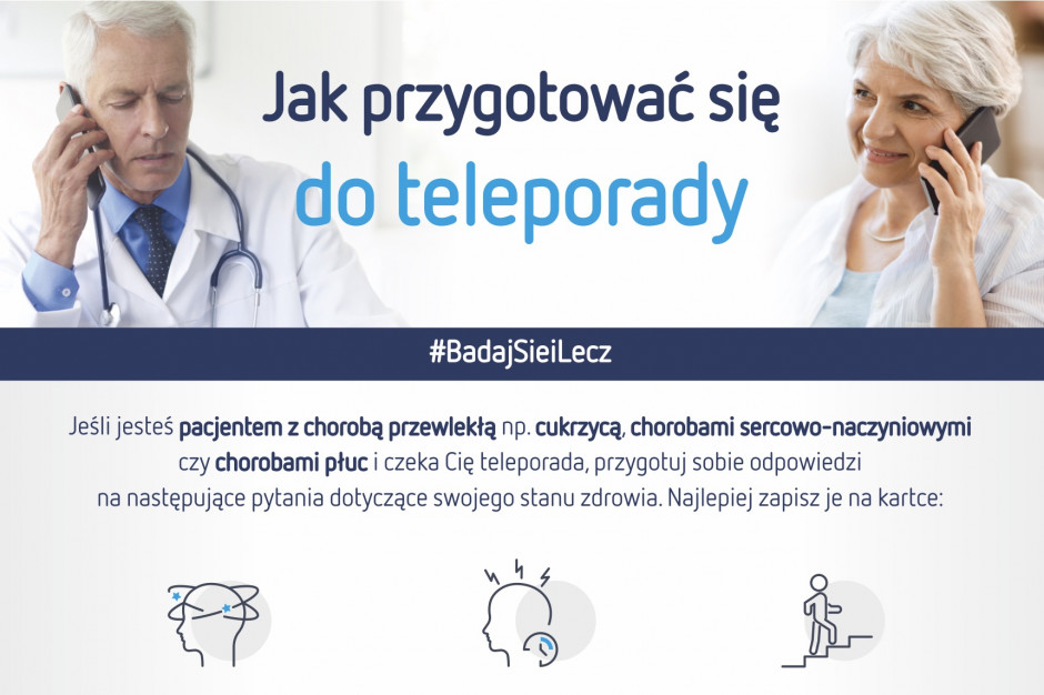 FOT. Materiały prasowe Eksperci: teleporada jest dobrym narzędziem do wstępnej oceny stanu zdrowia