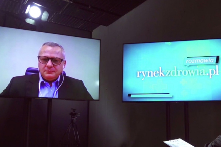 Piotr Stefaniszyn, dyrektor operacyjny IMFOOD w Impel Catering, w rozmowie z Rynek Zdrowia TV; FOT. PTWP Piotr Stefaniszyn: udowodniliśmy, że pacjenci mogą być zadowoleni ze szpitalnych posiłków