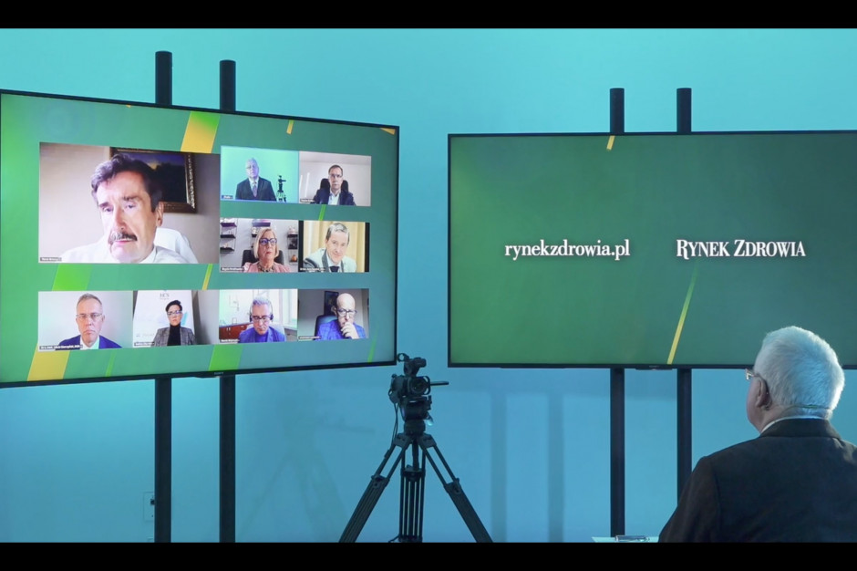 Debata online Rynku Zdrowia "Terapia pacjentów z RZS w ramach programu lekowego - jak zmieniać ten model leczenia". Fot. screen/PTWP Polscy pacjenci z RZS mogą być leczeni zgodnie ze światowymi standardami. Są ku temu argumenty