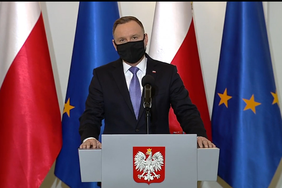 Prezydent Andrzej Duda Fot. FB Andrzej Duda zachęca ozdrowieńców do wolontariatu w domach pomocy społecznej