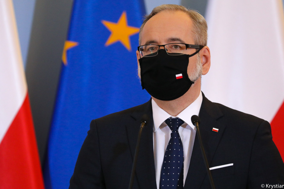 Minister zdrowia Adam Niedzielski ; FOT. Twitter/Screen PTWP Minister: namawiamy wszystkich do szczepień, nawet jeśli już ktoś przechodził COVID-19