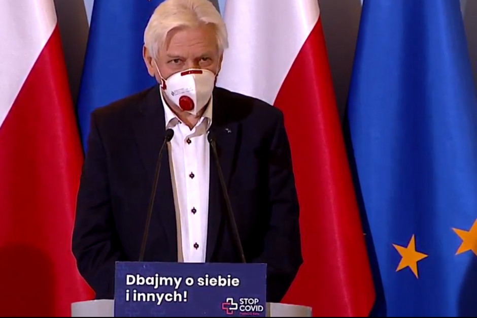 Prof. Andrzej Horban Fot. Twitter Prof. Horban: o wakacje jestem w zasadzie spokojny