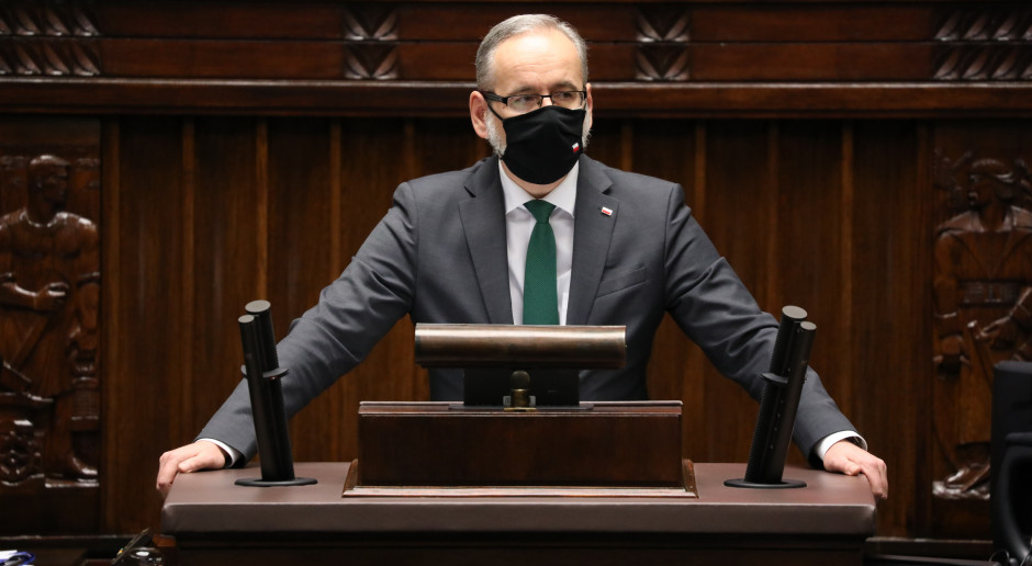 Fot. Sejm RP/Twitter Minister zdrowia w Sejmie: sytuacja epidemiczna jest lepsza niż trzy, cztery tygodnie temu, ale...