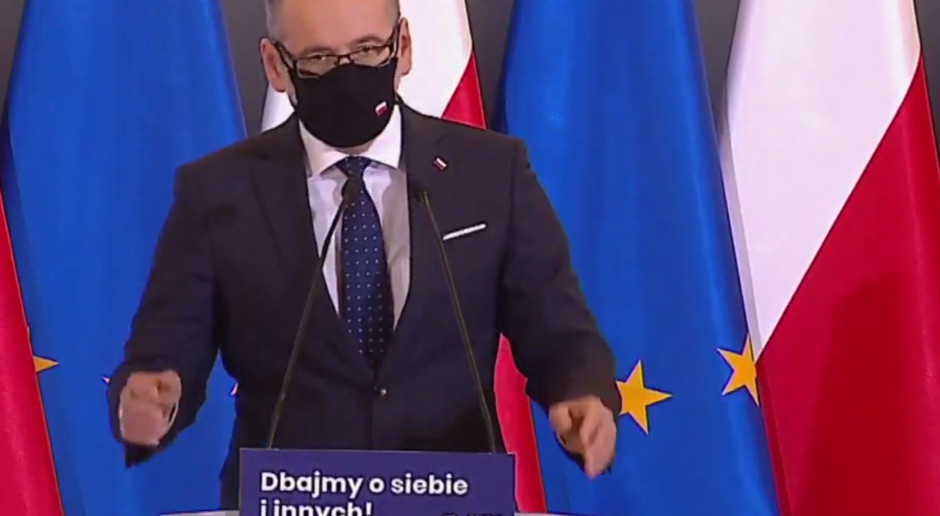 Minister zdrowia Adam Niedzielski: W Uniwersyteckim Centrum Klinicznym WUM doszło do celowego złamania zasad Narodowego Programu Szczepień przeciwko Covid-19. Fot. archiwum/TT/MZ Niedzielski: były nieprawidłowości podczas szczepień. Padła sugestia o podanie się do dymisji osób odpowiedzialnych
