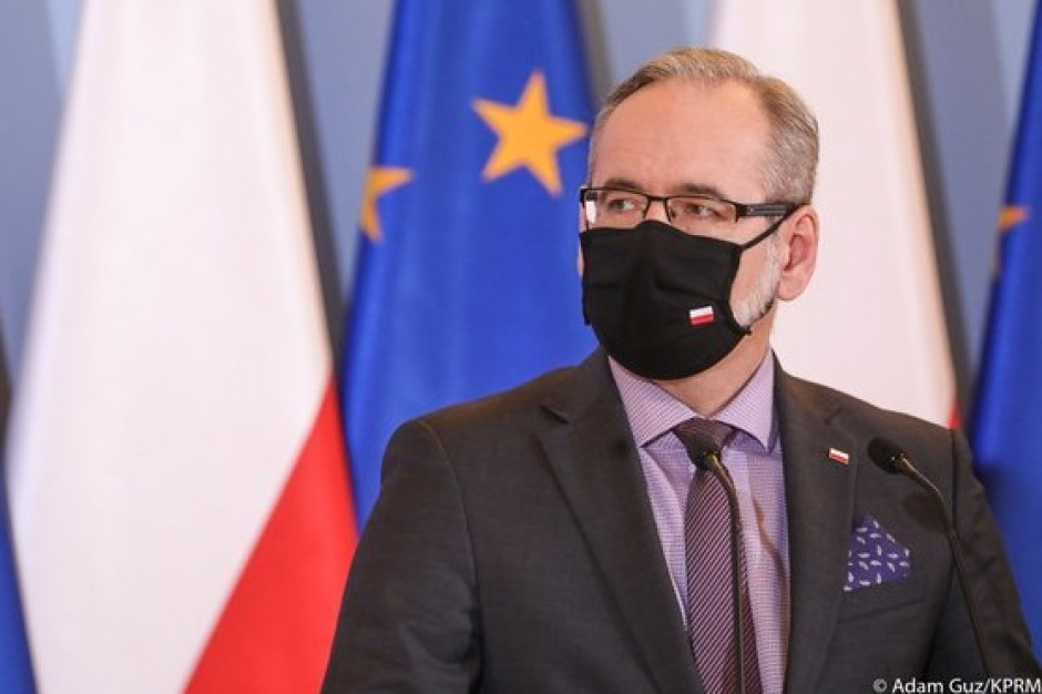 Minister zdrowia Adam Niedzielski: - Zapisy dla osób spoza priorytetowych grup ruszą 15 stycznia. Fot. Kancelaria Premiera/Adam Guz/Twitter Niedzielski: od 15 stycznia ruszą zapisy na szczepienia przeciw COVID-19