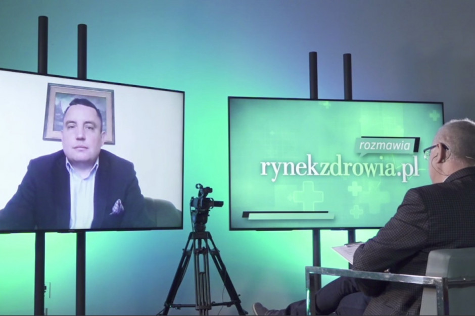 Rafał Włach w rozmowie z Rynkiem Zdrowia; FOT. PTWP Rafał Włach: digitalizacja ochrony zdrowia stała się faktem, nie ma już odwrotu